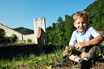 Die Region wird von Volksschulkindern erkundet ©Franz Weingartner