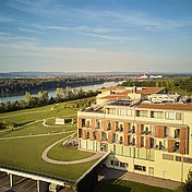 Gelände der Privatklinik Hollenburg © Privatklinik Hollenburg GmbH