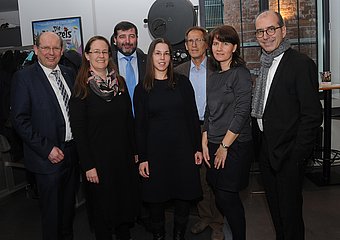 Die Obmänner der LEADER-Regionen freuen sich über das Engagement in der Region. © Johann Lechner Die Obmänner der LEADER-Regionen freuen sich über das Engagement in der Region. © Johann Lechner